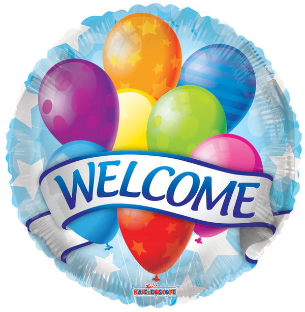Welcome Banner and Balloons 15405