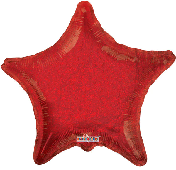 Red Holographic Star 35122