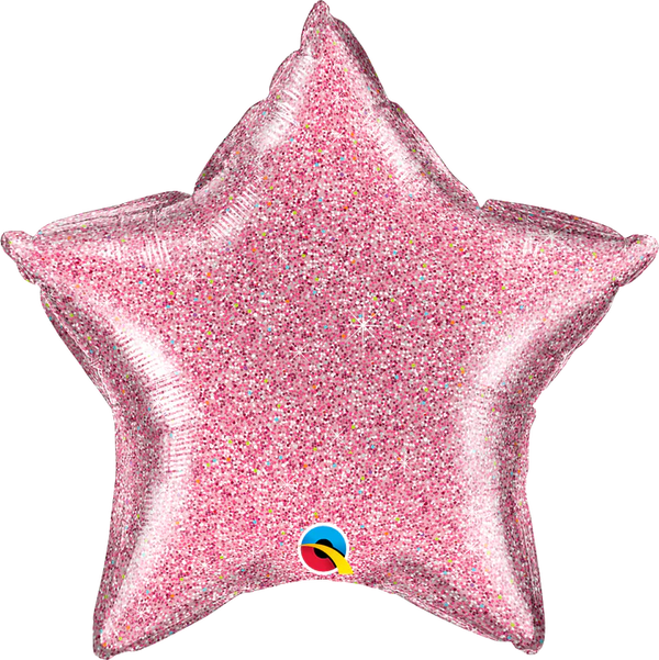 Glittergraphic Pink Star 216173