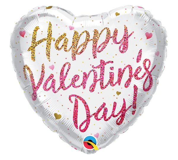 Happy Valentine Glittering Ombre Heart 20983