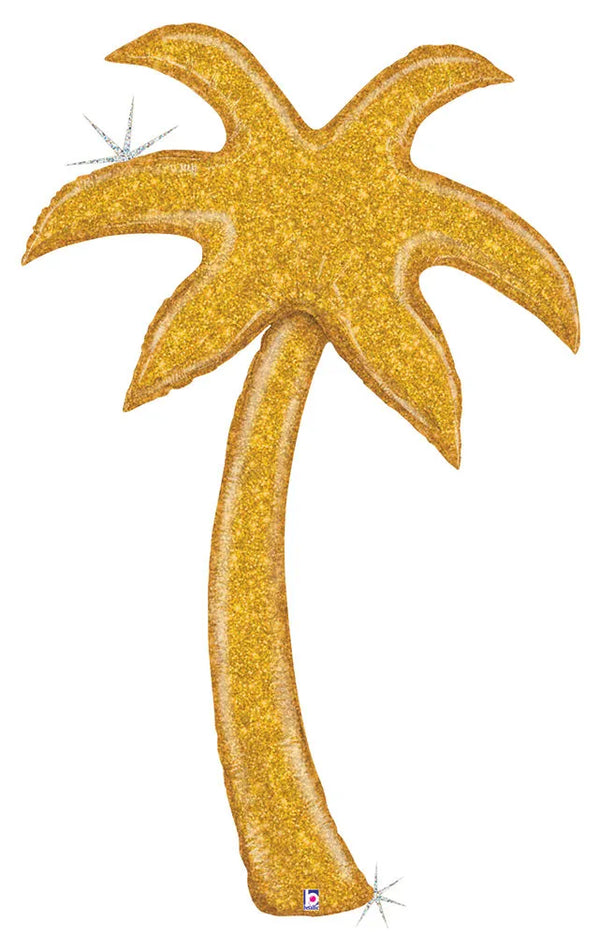 Glittering Gold Palm Tree 35810