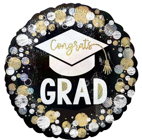 Congrats Grad Circle and Dots 4551201