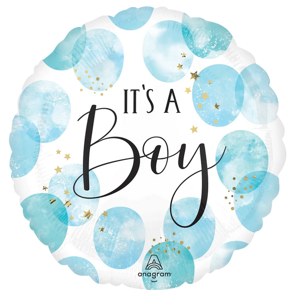 Baby Boy Blue Watercolor 4569101