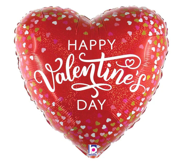 Happy Valentine's Confetti Hearts  26152