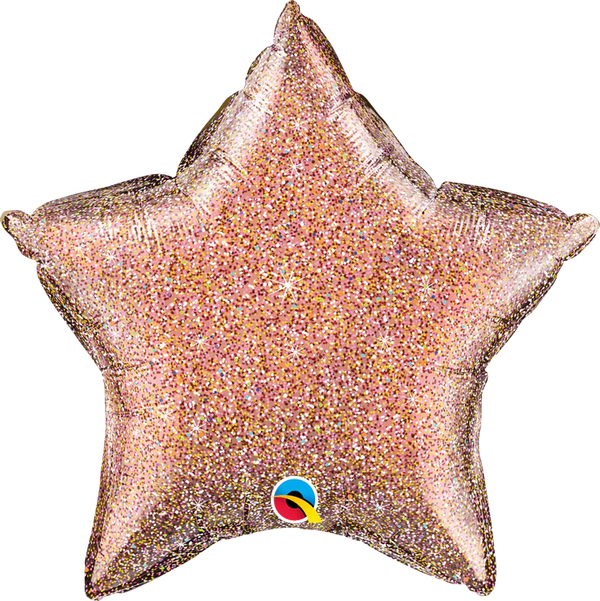 Glittergraphic Rose Gold Star 889285