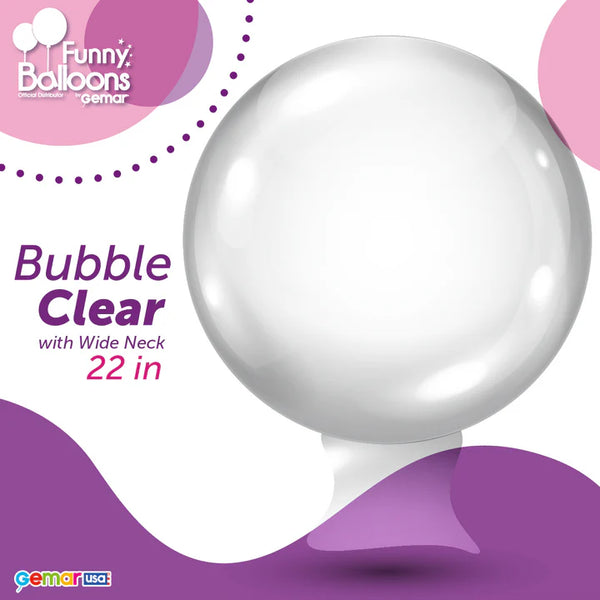 Clear Bubble with Wide Neck 564324