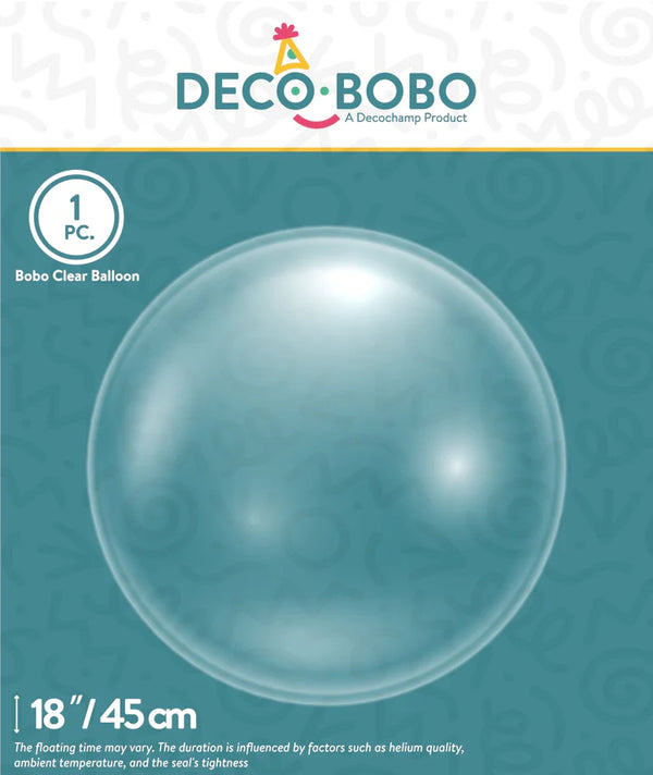 DecoBobo Balloons 21882 - 18 in  Bubble Balloons