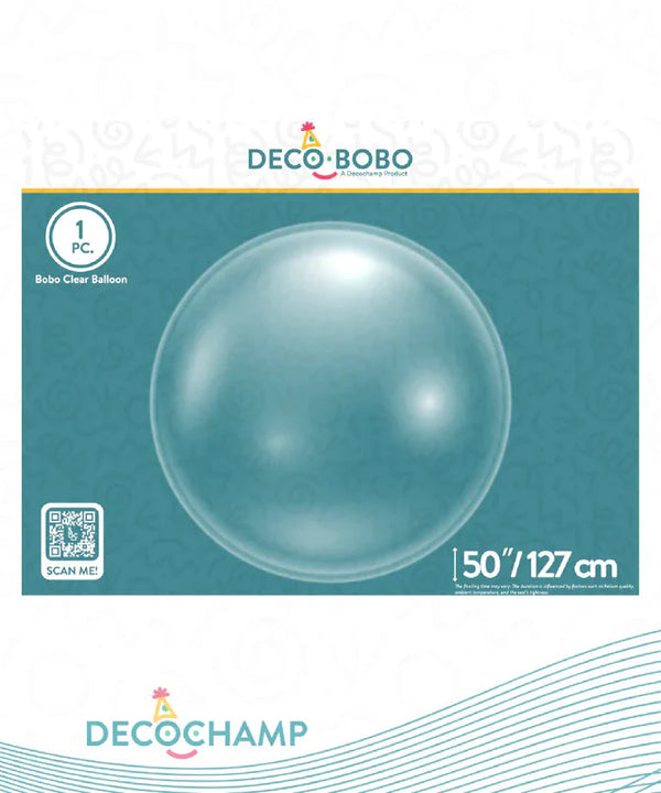 DecoBobo Clear Bubble 32191 - 50 in