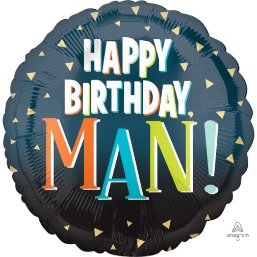 Happy Birthday Man! Letters  4127701