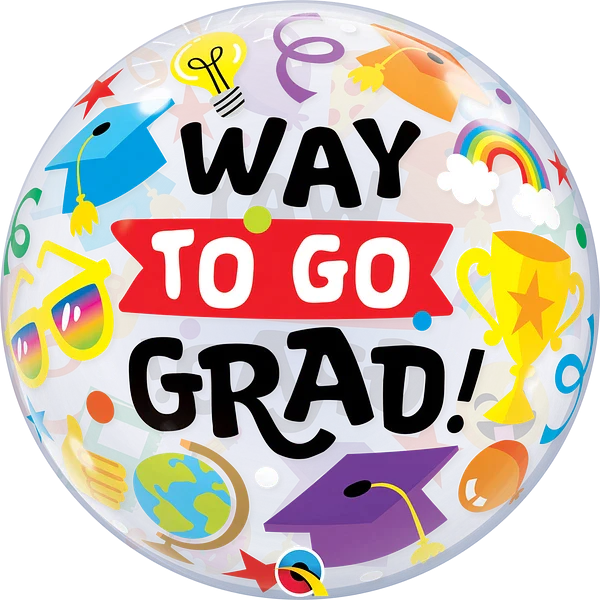 Way to Go Grad Bubble 98328 - 22 in