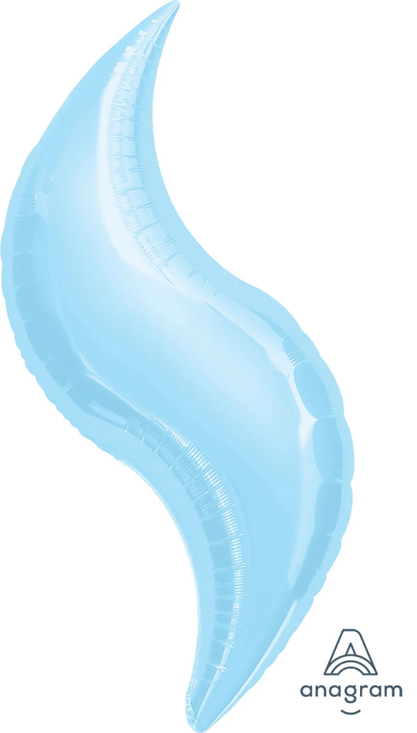 Pastel Blue Curve 1635699 - 36 in