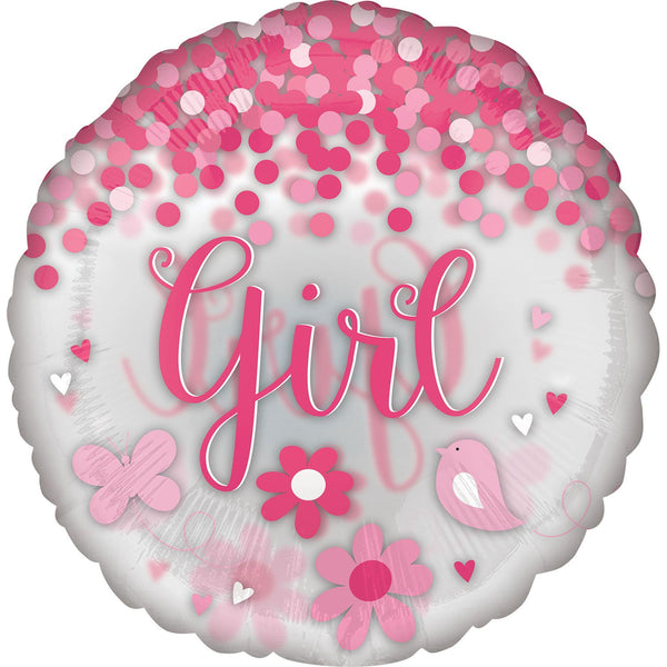 Confetti Balloon Baby Girl 3931711 - 28 in
