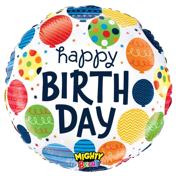 Mighty Birthday Balloons 14366