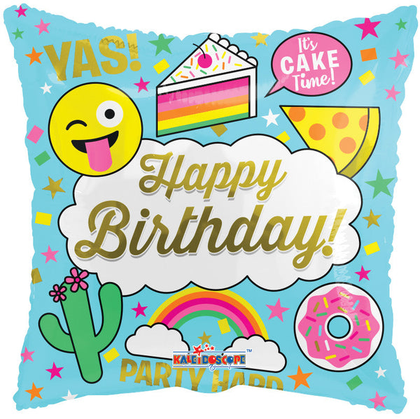 Emoji Happy Birthday Fun 15440-18