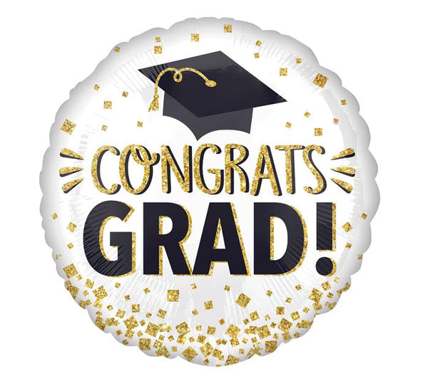 Congrats Grad Gold Glitter 4421301