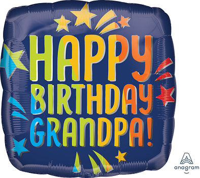 Happy Birthday Grandpa Blue Rainbow 4130301