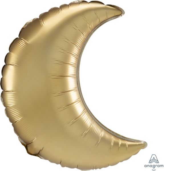 Gold Sateen Crescent 4182799 - 17 in