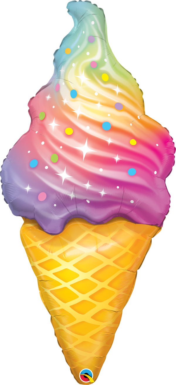 Rainbow Swirl Ice Cream 87951