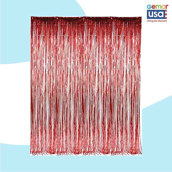 Foil Curtain Red 769299