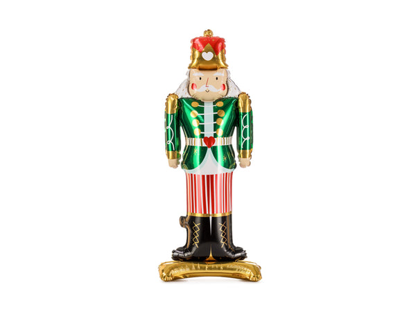 Standing foil balloon Nutcracker, 13.4x33.5in, mix FB113