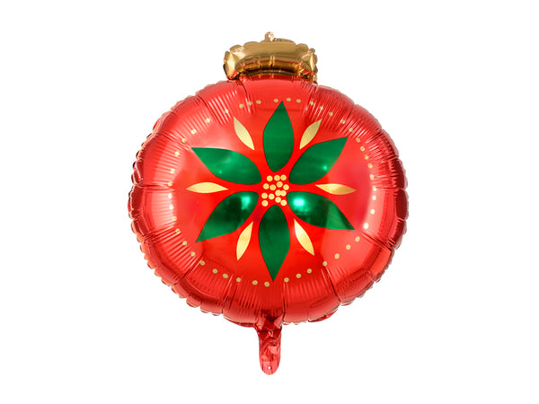 Foil balloon Christmas Bauble, 17.7x17.7in, mix FB115