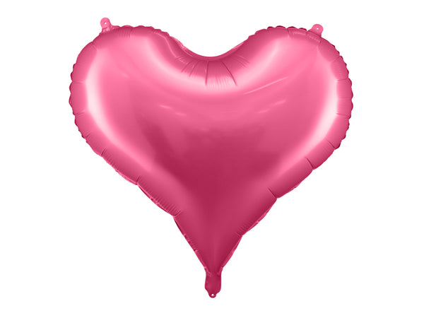 Foil balloon Heart, 29.9x25.4in, pink
