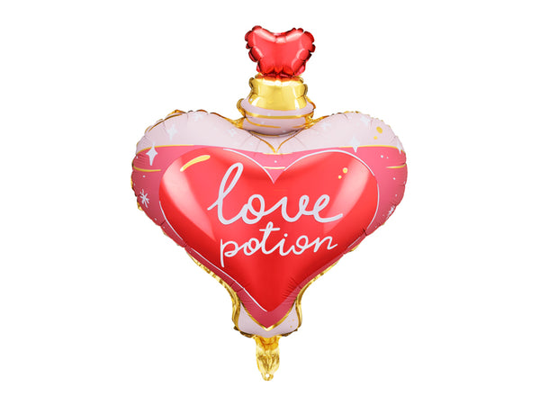 Foil balloon Love potion, 21.3x26.0in, mix