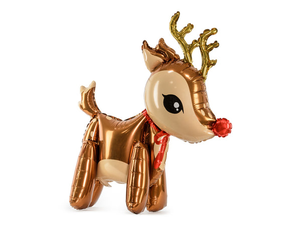 Foil balloon Reindeer, 19.7x24.4in, mix FB85