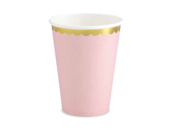 Cups, light pink, 7.4fl oz