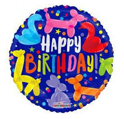 Birthday Animals Balloons  15450-18