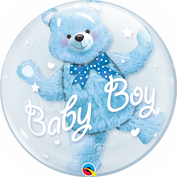 Baby Blue Bear Double Bubble 29486