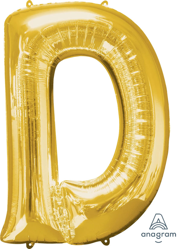 Gold D Giant Letter  3295301 - 34 in