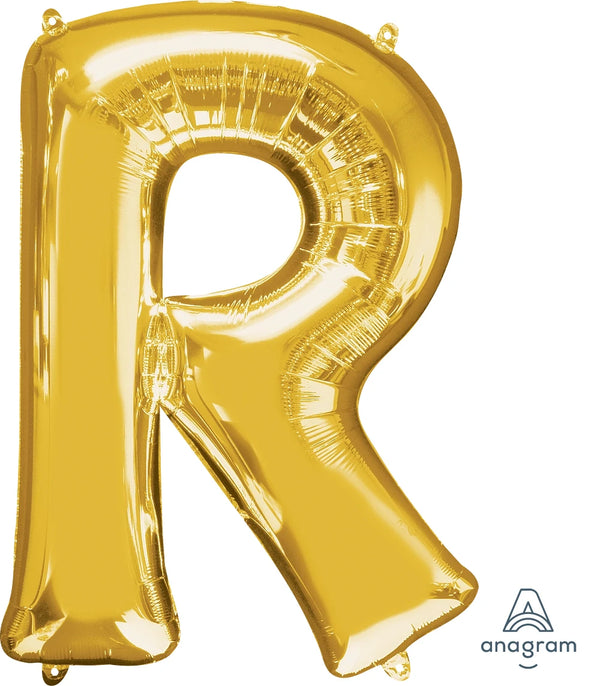 Gold R Giant Letter 3298201 - 34 in