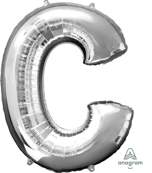 Silver C Giant Letter 3295001 - 34 in