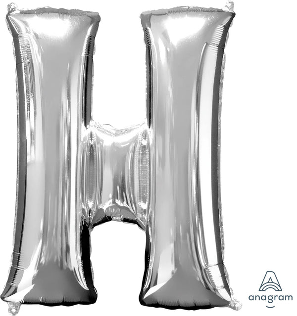 Silver H Giant Letter 3296001 - 34 in
